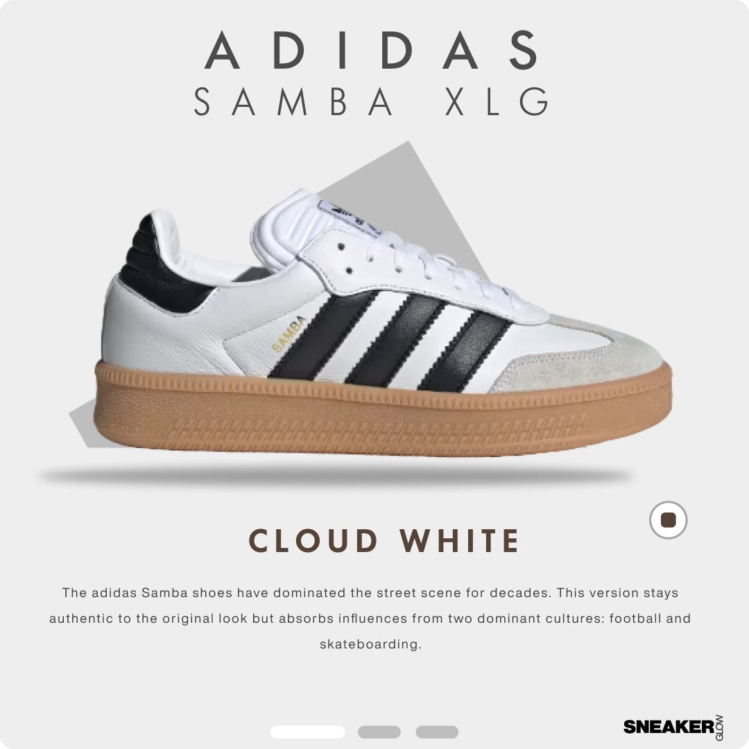 ADIDAS SAMBA XLG CLOUD WHITE