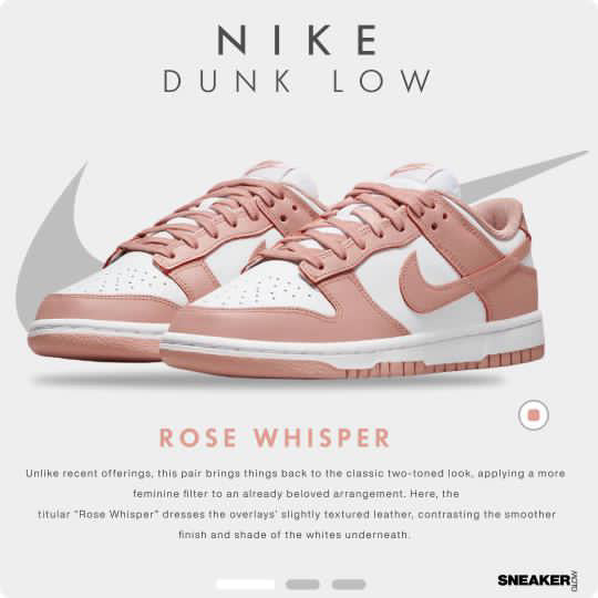 NIKE DUNK ROSE WHISPER