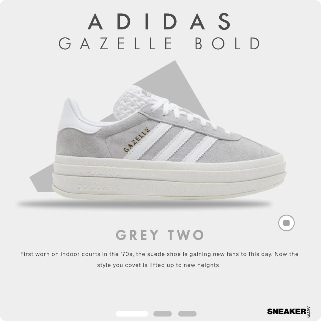 ADIDAS GAZELLE GREY TWO