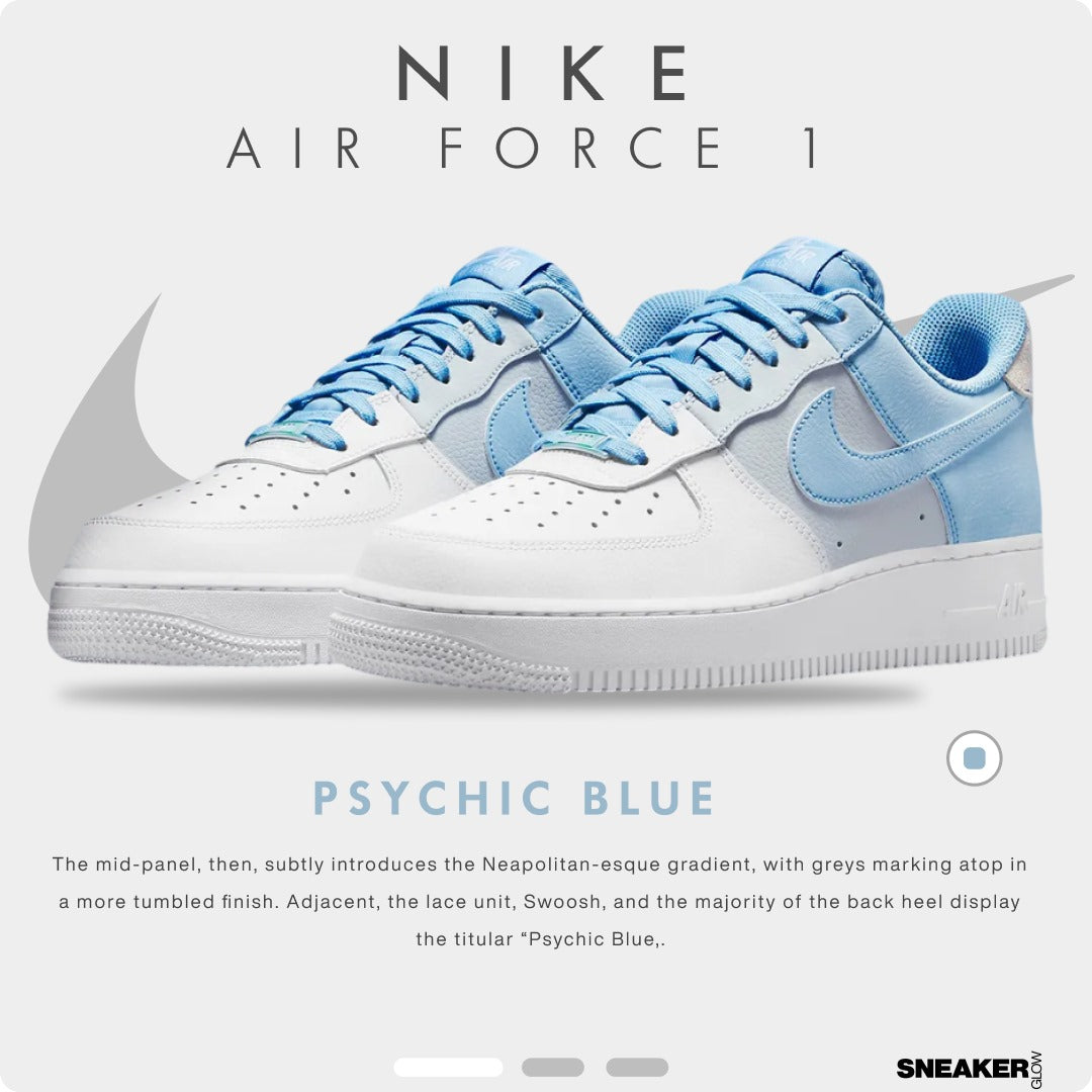 NIKE AIR FORCE 1 PHYCHIC BLUE