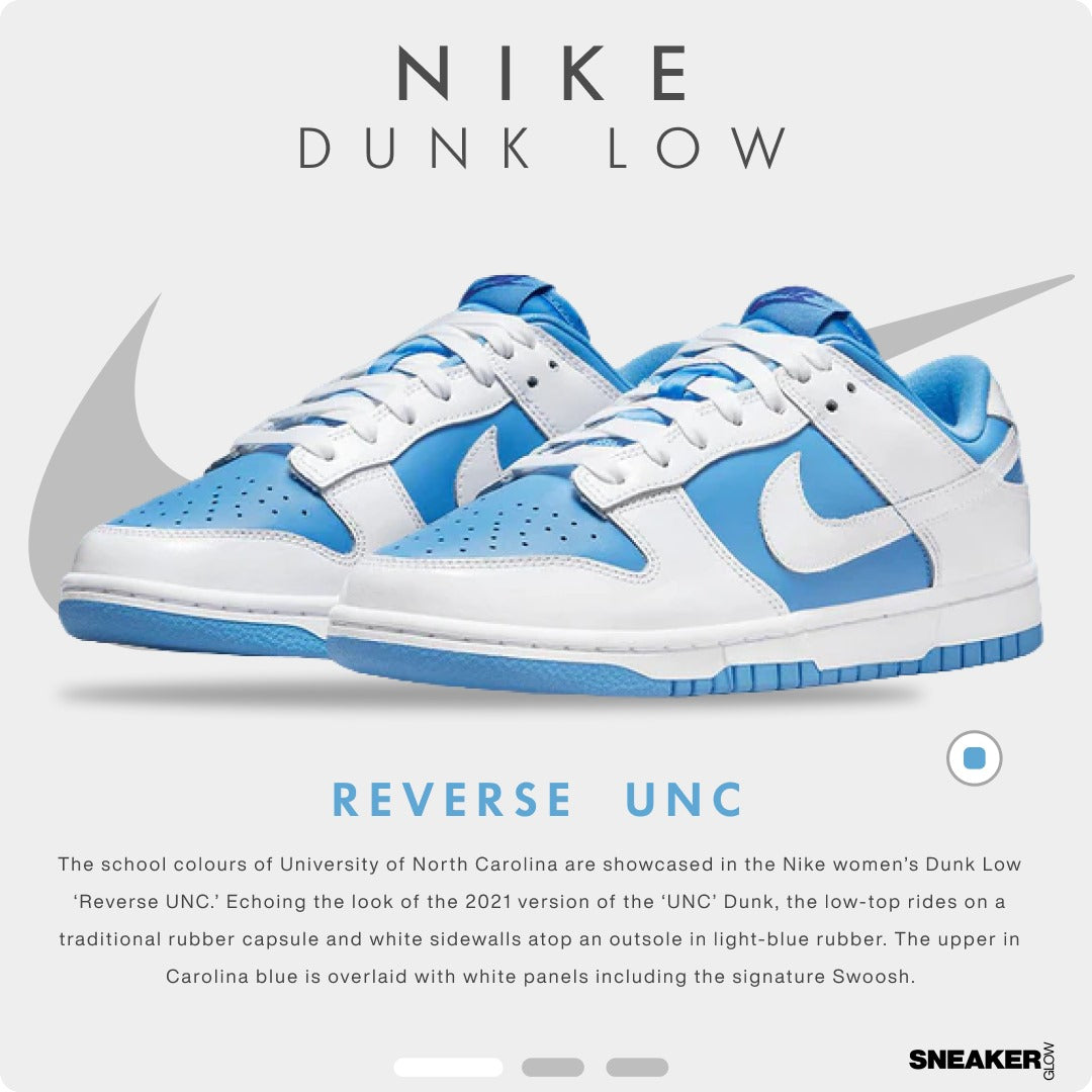 NIKE DUNK LOW REVERSE UNC