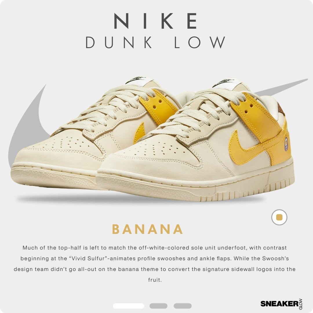 NIKE DUNK LOW BANANA