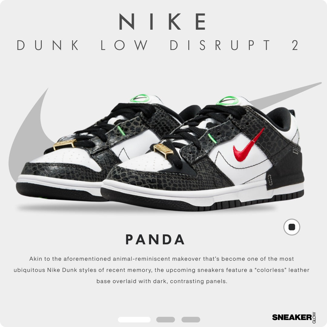 NIKE DUNK LOW DISRUPT PANDA