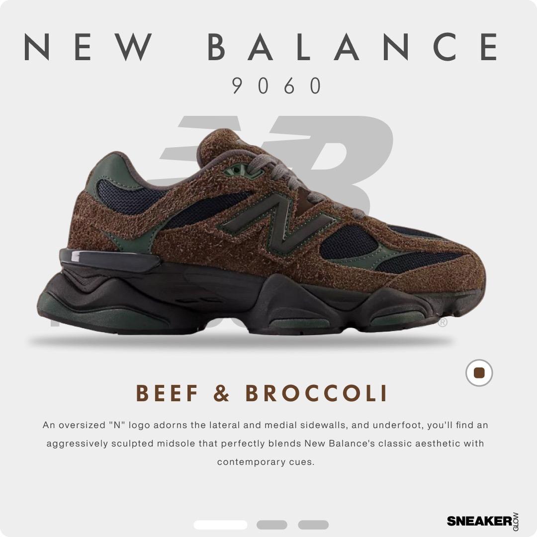 NEW BALANCE 9060 BEEF AND BROCCOLI