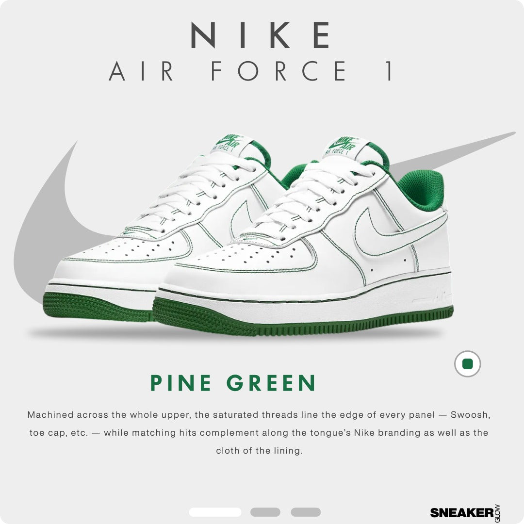 NIKE AIR FORCE 1 PINE GREEN