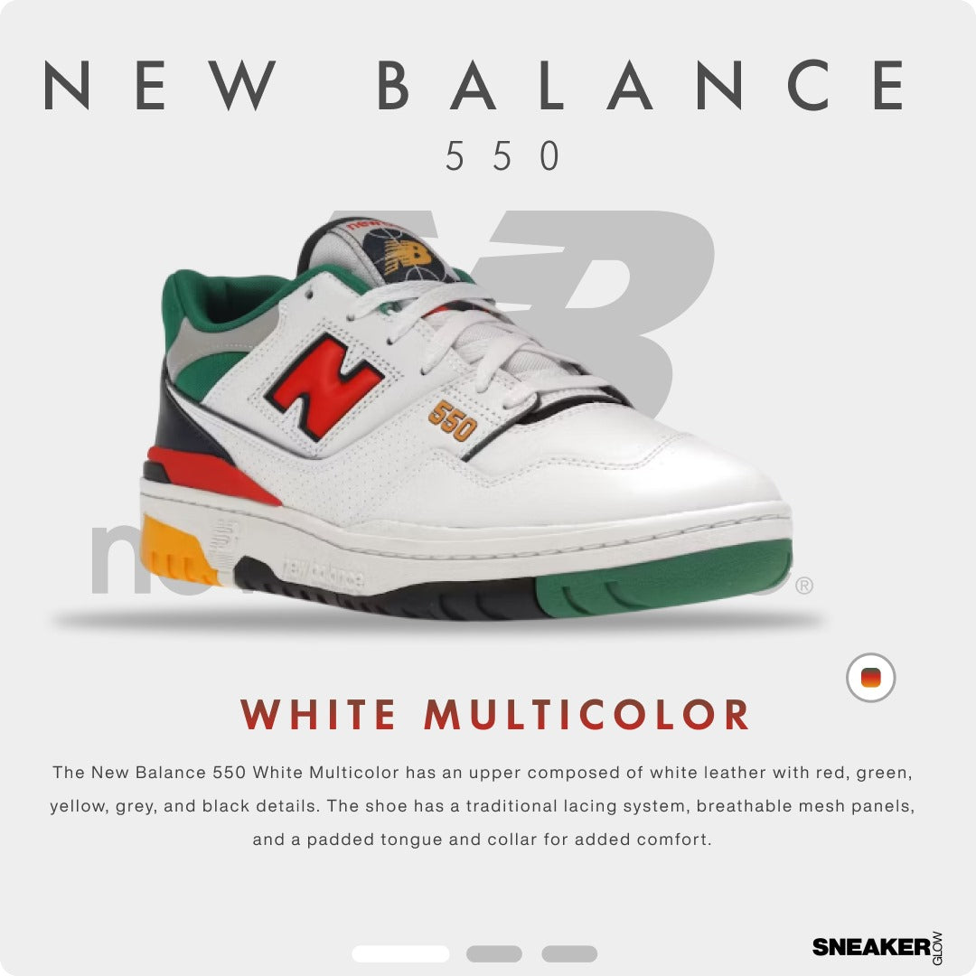 NEW BALANCE 550 MULTI COLOUR