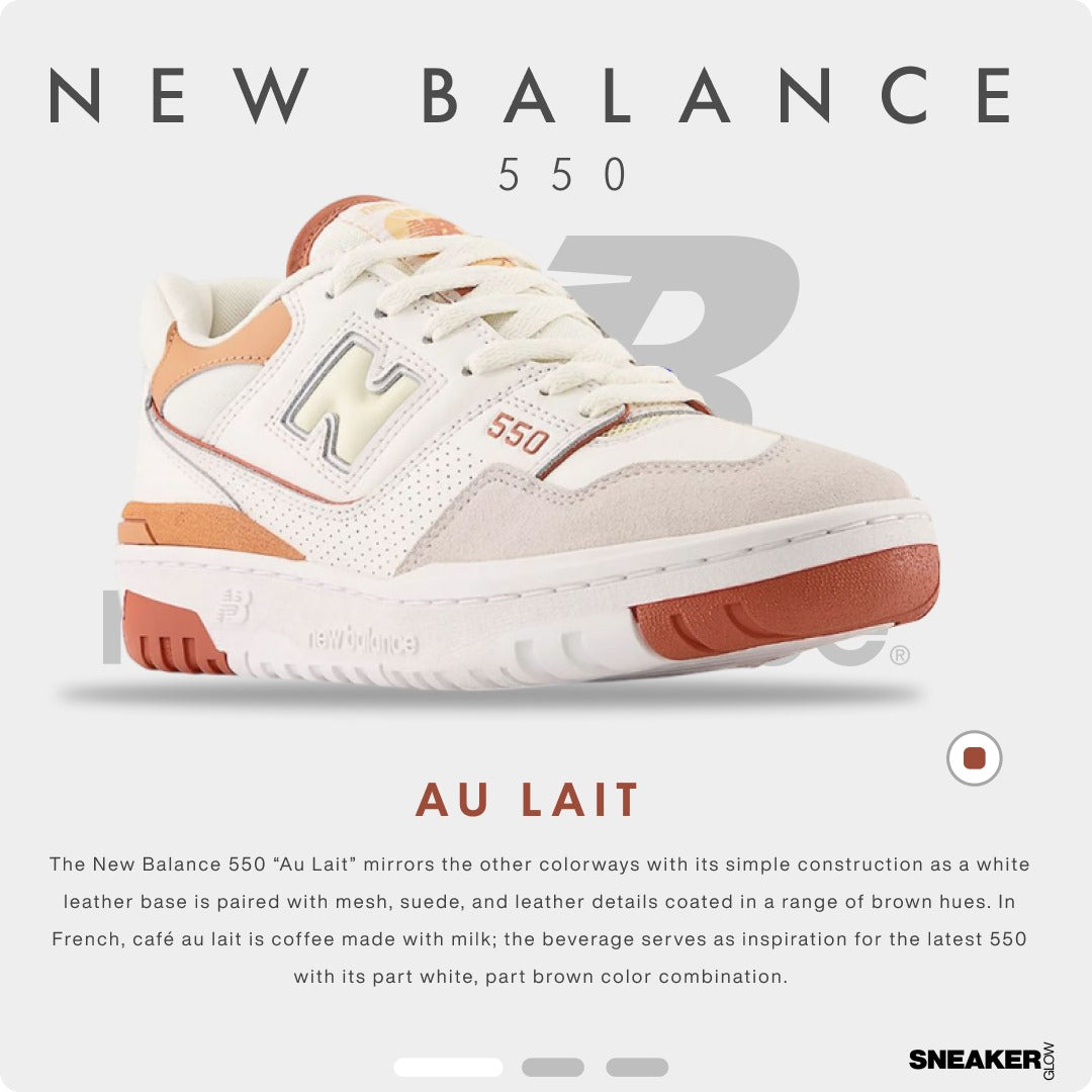 NEW BALANCE 550 CAFE’ AU LAIT