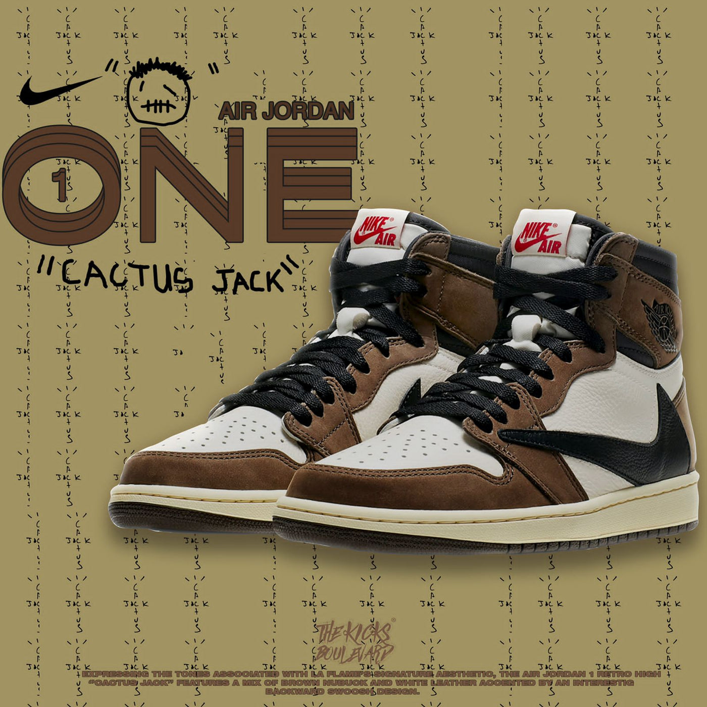 AIR JORDAN 1 CACTUSJACK