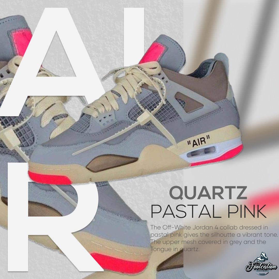 JORDAN 4 QUARTZ PASTAL PINK