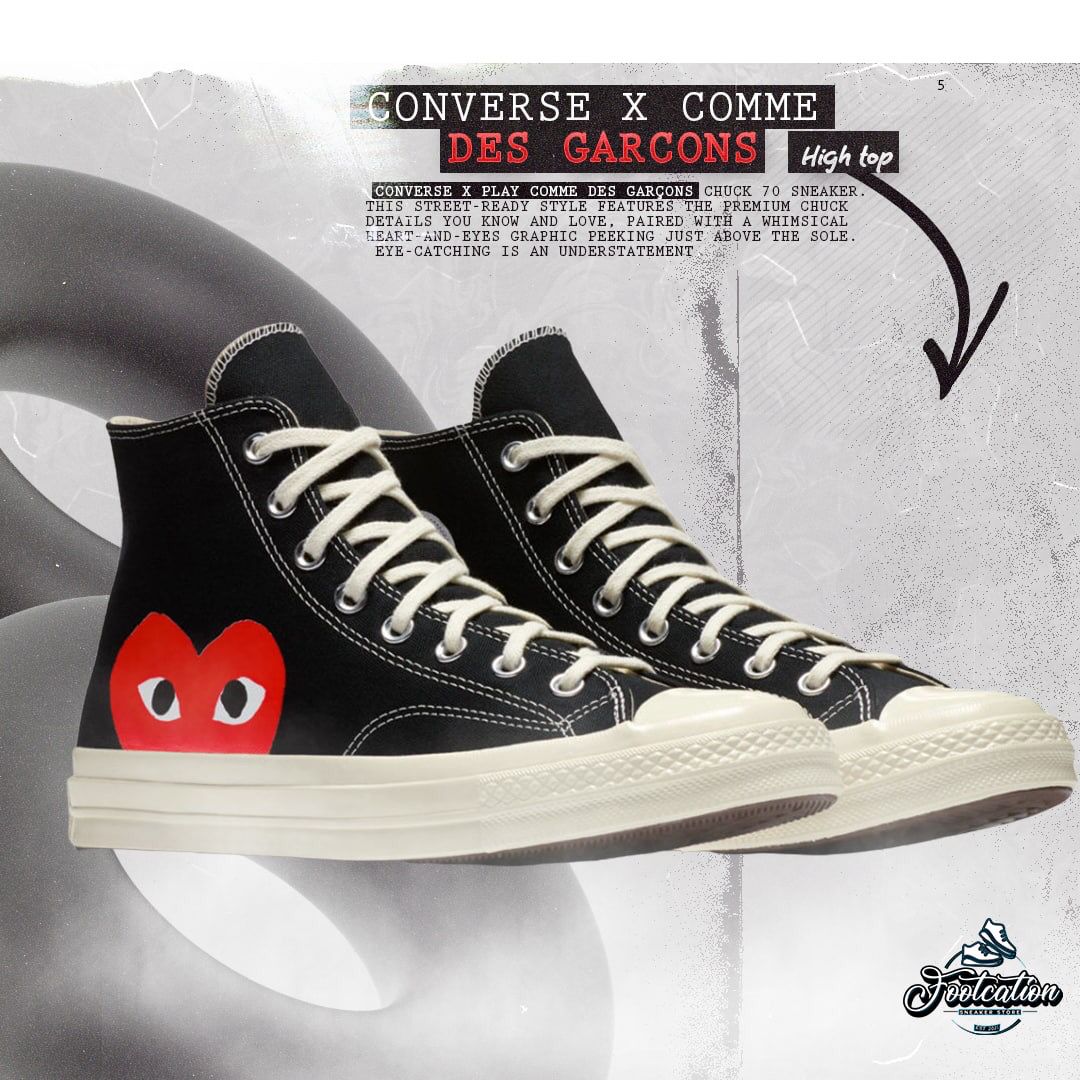 CONVERSE X COMME DES GARCONS HIGH TOP