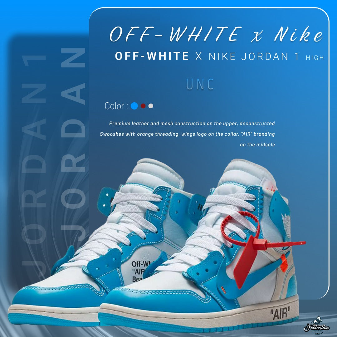 OFF WHITE X NIKE JORDAN 1 HIGH UNC